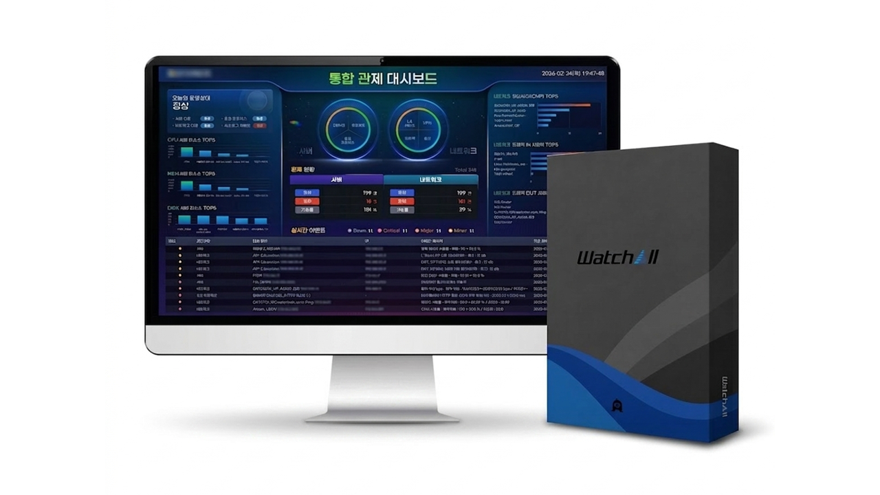 와치텍 와치올(WatchAll) IT 통합운영관리시스템 K-디지털 브랜드 대상 수상
